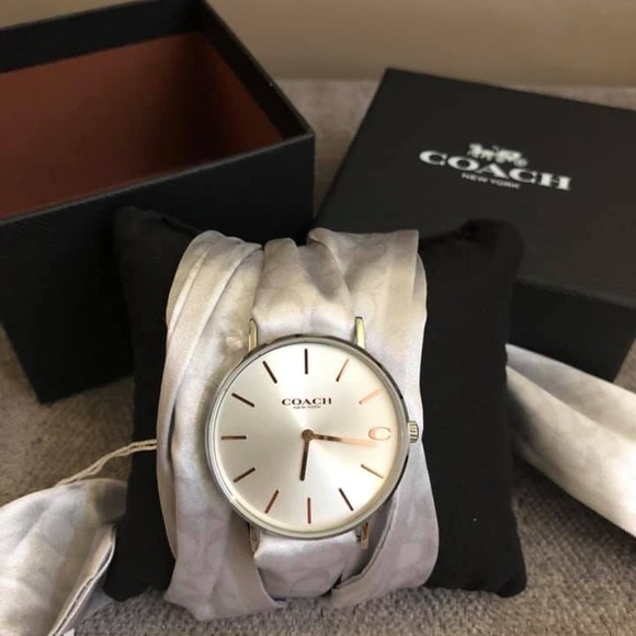 Coach Perry Scarf Wrap Ladies Analog Watch - Picture 4 of 8